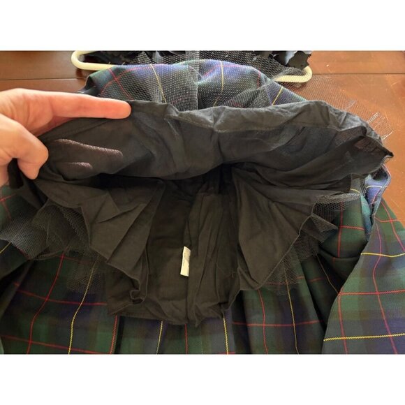 Trish Scully NWT Belle Gown Blackwatch Tartan Plaid Christmas Holiday Dress 6 - Picture 13 of 15